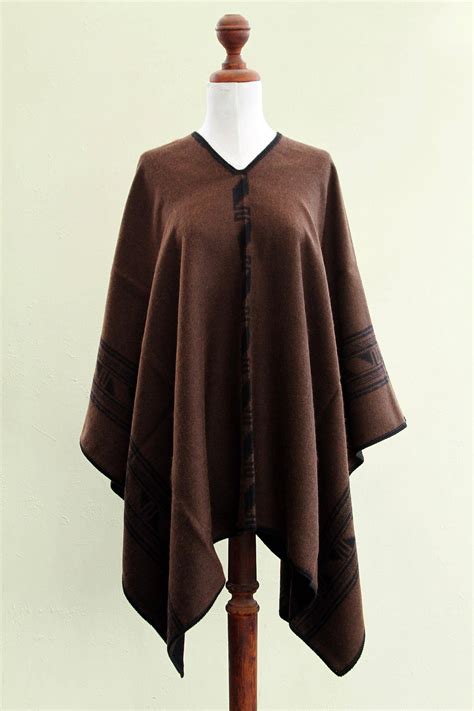 womens designer poncho